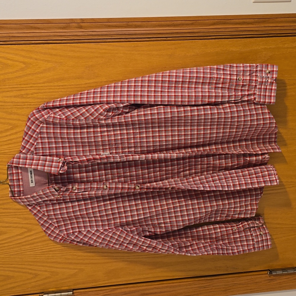 Size L Ben Sherman Mens Dress Shirt